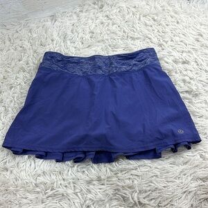 Lululemon Run Speed Skirt Royalty Purple